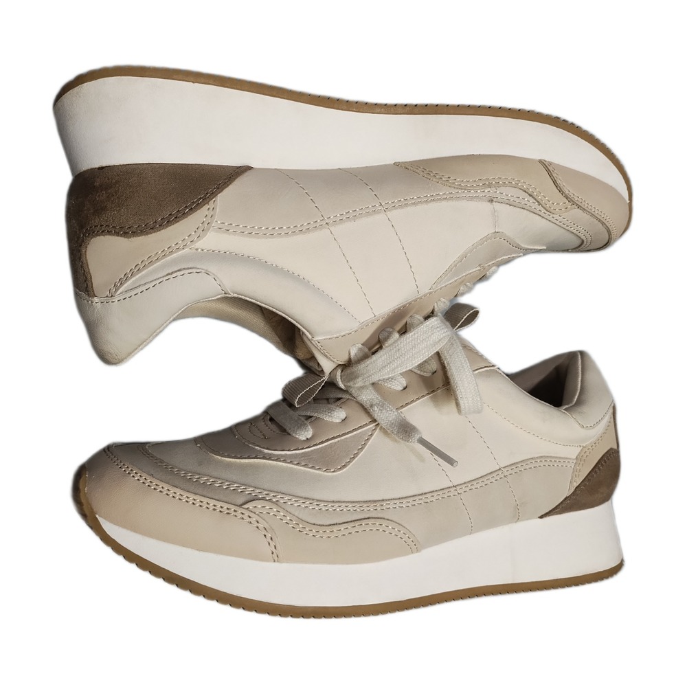 Asics Ortholite Sneakers Womens US Size 9 Brown Tan Memory Foam Athletic Lace Up
